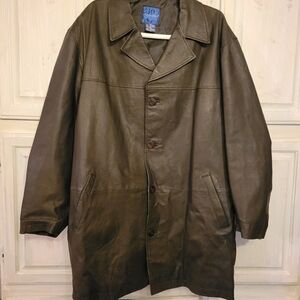 Men's Leather Coat